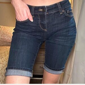 Banana Republic low rise Dark Blue Denim Shorts